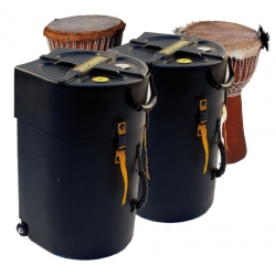 ETUI HARDCASE DJEMBE 12" NOIR