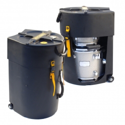 ETUI HARDCASE DOUBLE TOMS 14 + 15" NOIR