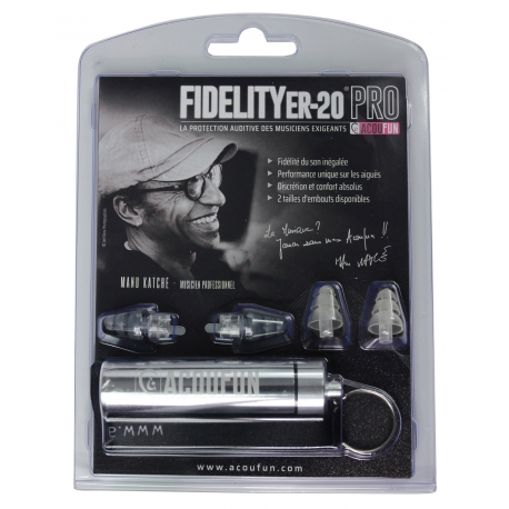 FILTRES ACOUFUN FIDELITY PRO M.KATCHE