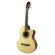 GUITARE ALMERA 4/4 AL100CE NAT BRILLANT