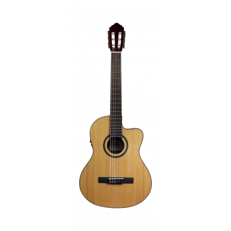 GUITARE CORT AC160CF EBENE MACASSAR