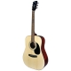 GUITARE CORT AD810E NATUREL P.OUVERTS