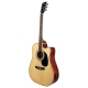 GUITARE CORT AD880CE NATUREL BRILLANT
