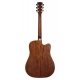 GUITARE CORT AD880CE NATUREL SAT GAUCHER