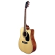 GUITARE CORT AD880CE NATUREL SATINE