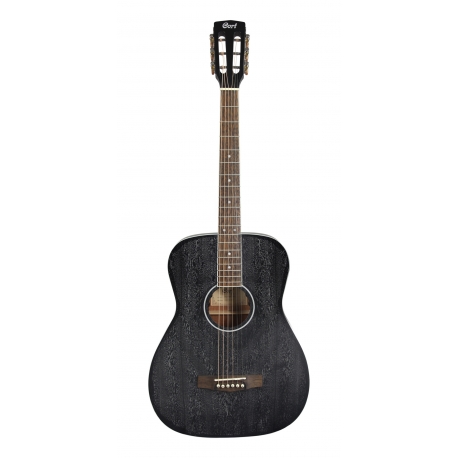 GUITARE CORT AF590MF NOIR PORES OUVERTS