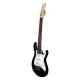 GUITARE CORT G100 JUNIOR NOIR PORES OUVE