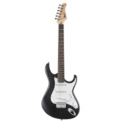 GUITARE CORT G100 NOIR PORES OUVERTS