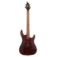 GUITARE CORT KX300 ETCHED NOIR ROUGE