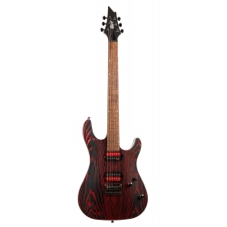 GUITARE CORT KX300 ETCHED NOIR ROUGE