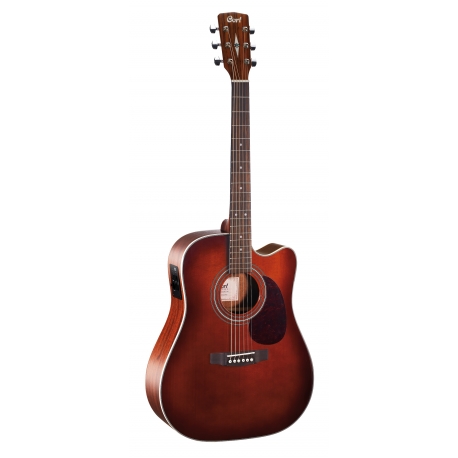 GUITARE CORT MR500E BRUN BRILLANT