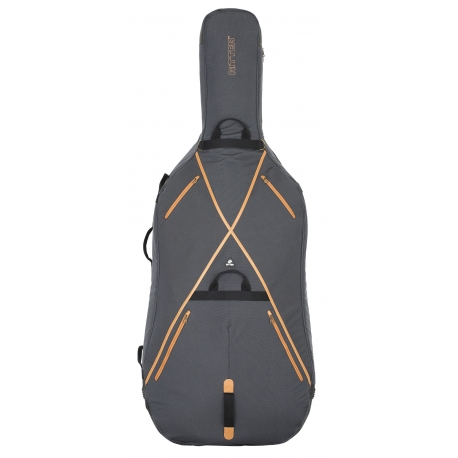 HOUSSE C.BASSE 3/4 GRIS FONCE