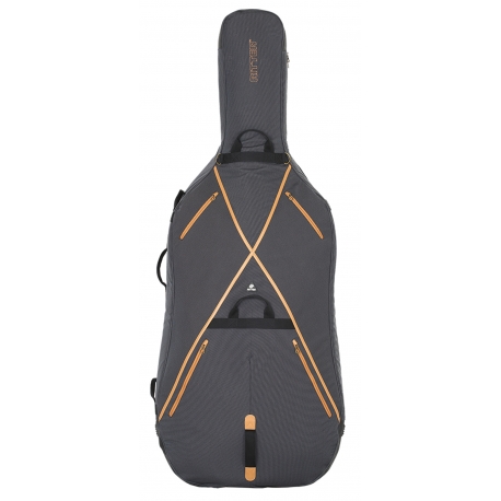 HOUSSE C.BASSE 4/4 GRIS FONCE