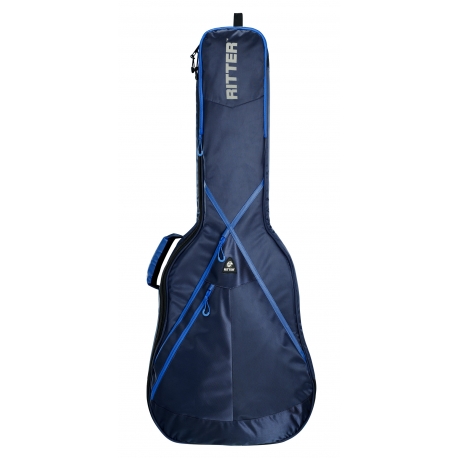 HOUSSE RITTER CLASSIQUE 4/4 MARINE &BLEU