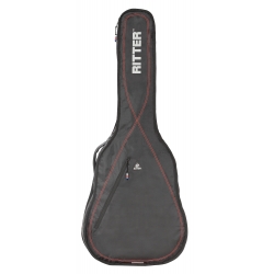 HOUSSE RITTER DREADNOUGHT NOIR & ROUGE