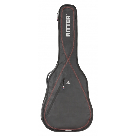 HOUSSE RITTER DREADNOUGHT NOIR & ROUGE