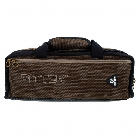 HOUSSE RITTER FLUTE PATTE D'UT MARRON