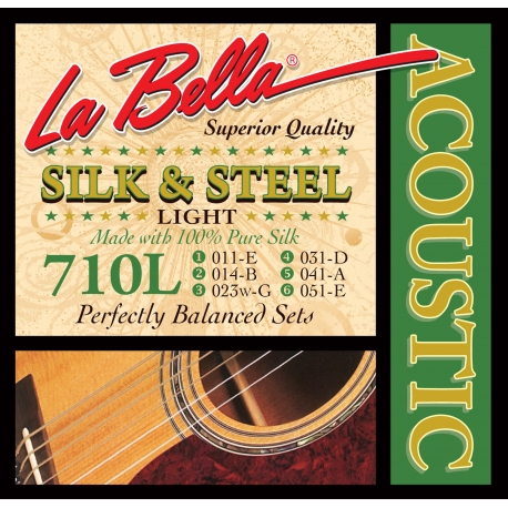 JEU ACOUSTIQUE LA BELLA SILK LIGHT