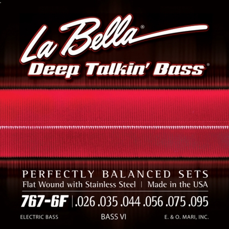 JEU BASSE LA BELLA BASS VI 26-95 FLAT