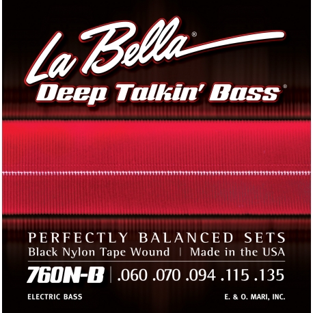 JEU BASSE LA BELLA DEEP TALKIN BK 60-135