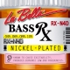 JEU BASSE LA BELLA RX NICKEL 45-105