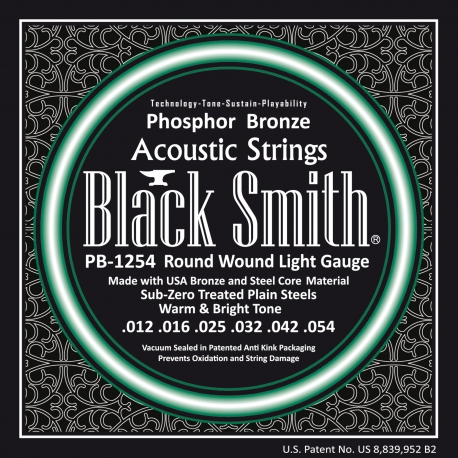 JEU BLACK SMITH ACOUSTIQUE 12-54