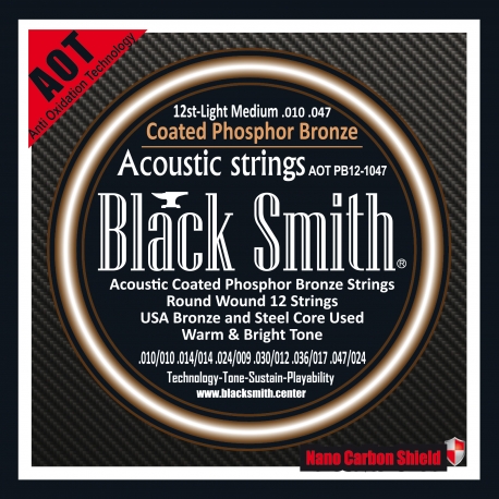 JEU BLACK SMITH ACOUSTIQUE 12C AOT 10-47