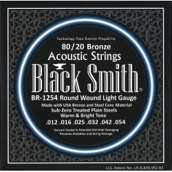 JEU BLACK SMITH ACOUSTIQUE BRONZE 12-54