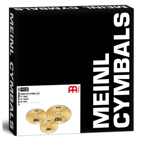 JEU MEINL 3 CYMBALES 14/16/20" BCS