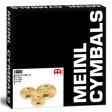 JEU MEINL HCS 3 CYMBALES 14/16/20"+14C