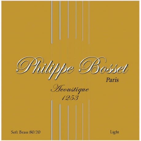 JEU P.BOSSET ACOUSTIQUE SOFT BRASS 12-53