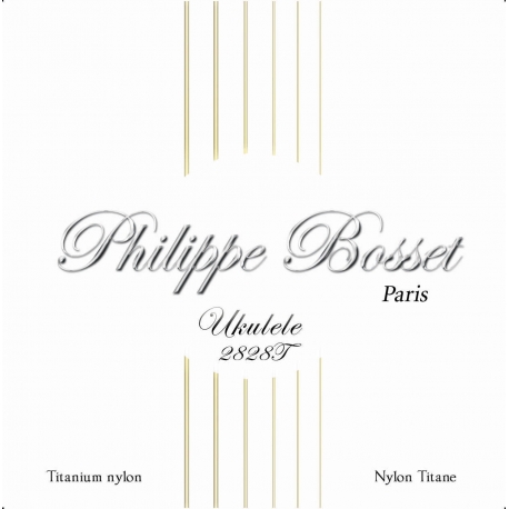 JEU P.BOSSET UKULELE NYLON TITANE 28-28