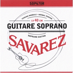 JEU SAVAREZ GUITARE SOPRANO 40 CM