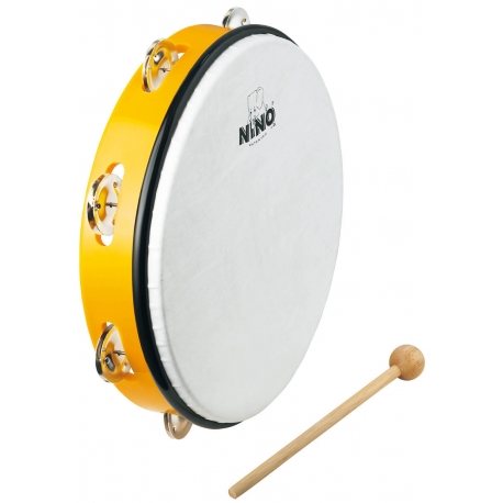 JINGLE DRUM NINO ABS 10" JAUNE