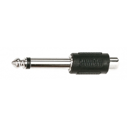 KIRLIN FICHE RCA MALE 1/4" RCA FEMELLE