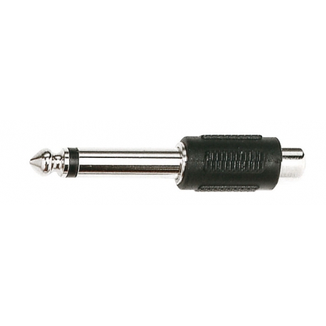 KIRLIN FICHE RCA MALE 1/4" RCA FEMELLE