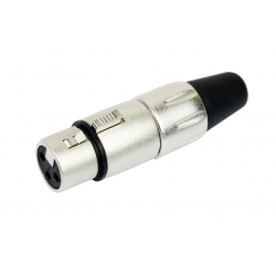 KIRLIN PACK 2 FICHE XLR MALE NICKEL