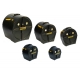 KIT ETUIS HARDCASE 18-10-12-14-14CC NOIR