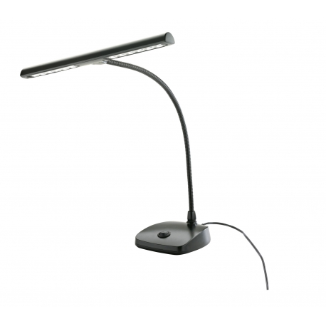 LAMPE PIANO KM 2X6 LEDS NOIR