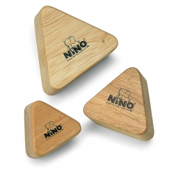 LOT 3 SHAKERS NINO BOIS TRIANGLES