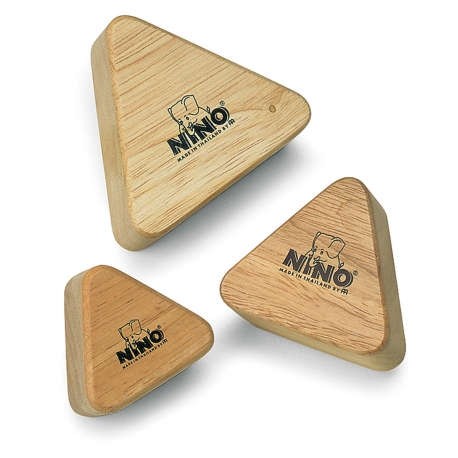 LOT 3 SHAKERS NINO BOIS TRIANGLES