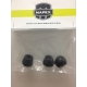 MAPEX PACK DE 3 CAOUTCHOUCS TOM BASSE