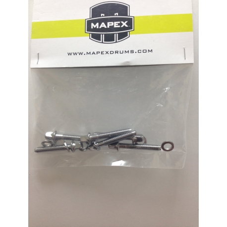 MAPEX SACHET DE 6 TIRANTS LONGUEUR 35 MM