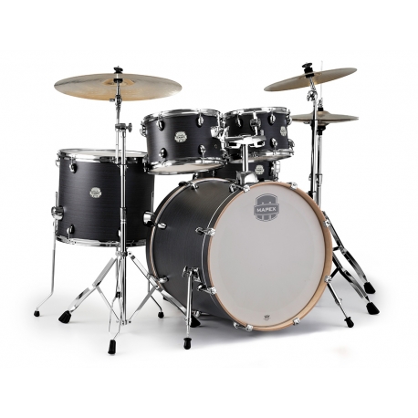 MAPEX STORM POP ROCK 22 5F EBONY WOOD BL