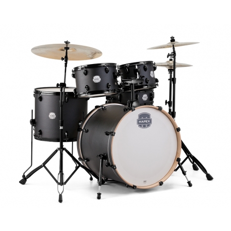 MAPEX STORM POP ROCK 22 5F NOIR TEXTURE