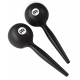 MARACAS MEINL RONDS PLASTIQUE NOIR