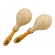 MARACAS MEINL SESSION PLASTIQUE BEIGE