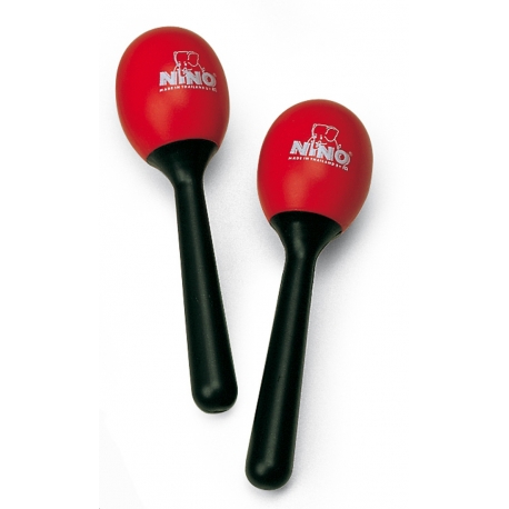 MARACAS NINO PLASTIQUE OVALES