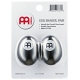 OEUF SHAKER MEINL PLASTIQUE NOIR