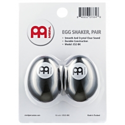 OEUF SHAKER MEINL PLASTIQUE NOIR